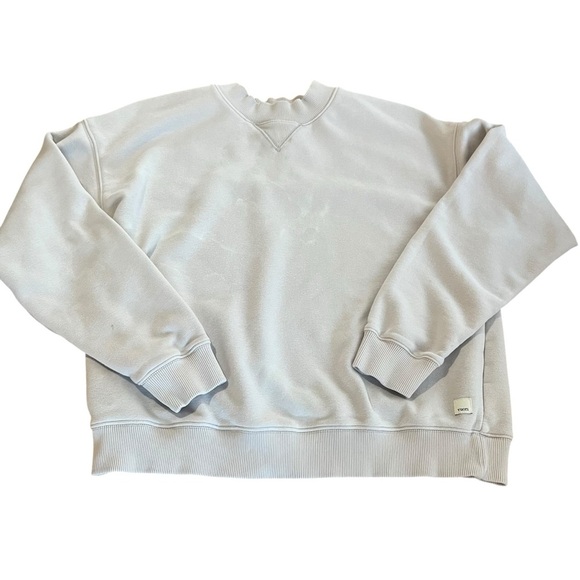 Vuori Women's Sedona Weekender Milkweed Crewneck Oversized Pullover SZ XS - Picture 2 of 11